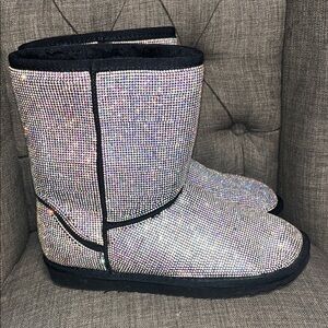 Shoe Department Encore Sparkling Rhinestones Women's Boots size 10